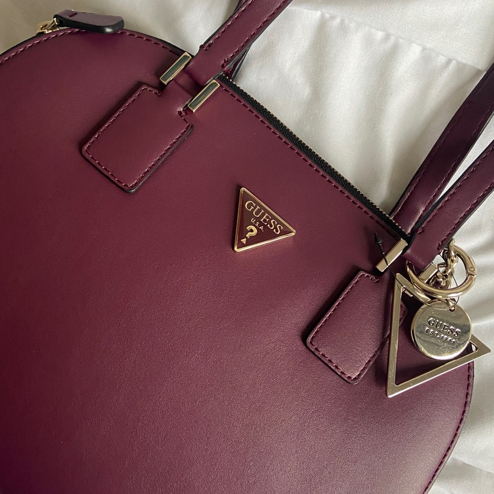 Guess Dome Satchel Purse